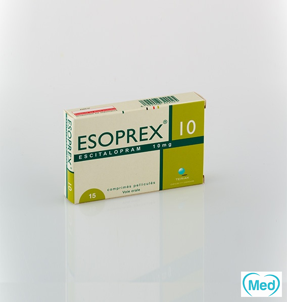 Esoprex 10 Mg B 15 En Tunisia Neurologie Psychatrie Maj 2021