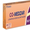 CO-MEDZAR 50mg/12.5mg Comp.Pell.Séc. Bt 28