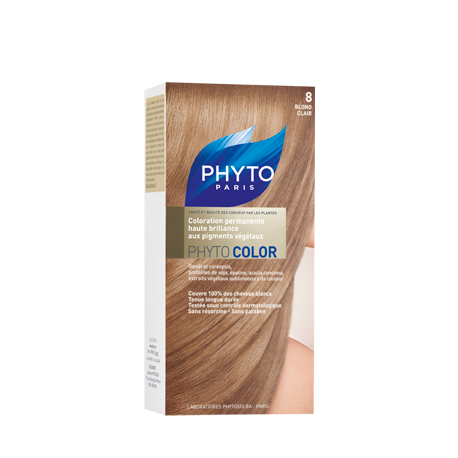 Phytocolor, Couleur Soin 8 Blond clair - 1 kit